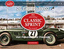 Tablet Screenshot of classic-sprint.de